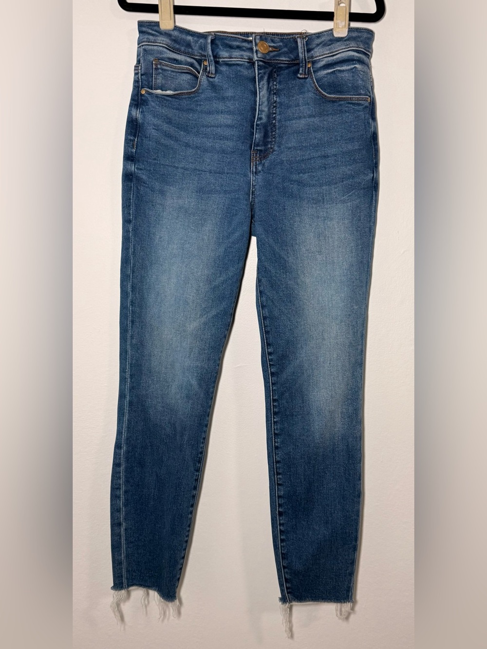KUT From the Kloth High Rise Charlize Fab Ab Cigarette Leg Jeans size 26